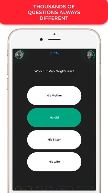 BQUIZZY multiplayer trivia game in real time screenshot-4