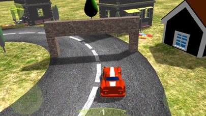 Screenshot #1 pour Endless Race Free - Cycle Car Racing Simulator 3D