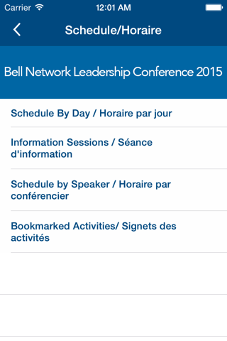 Bell Events/Événements Bell screenshot 4