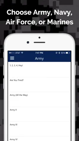 Game screenshot U.S. Military Cadences Audio mod apk