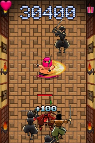 Fat Pink Ninja! screenshot 4