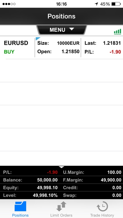 HY Webtrader Mobile
