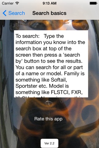 Identifier for HD Motorcycles screenshot 3