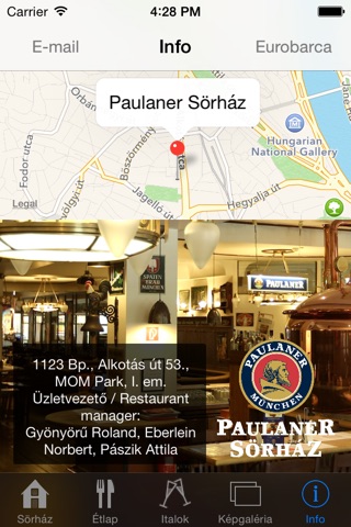 Paulaner Sörház screenshot 2