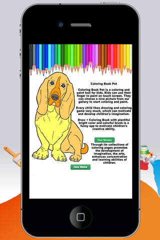 Coloring Book Pets screenshot 2