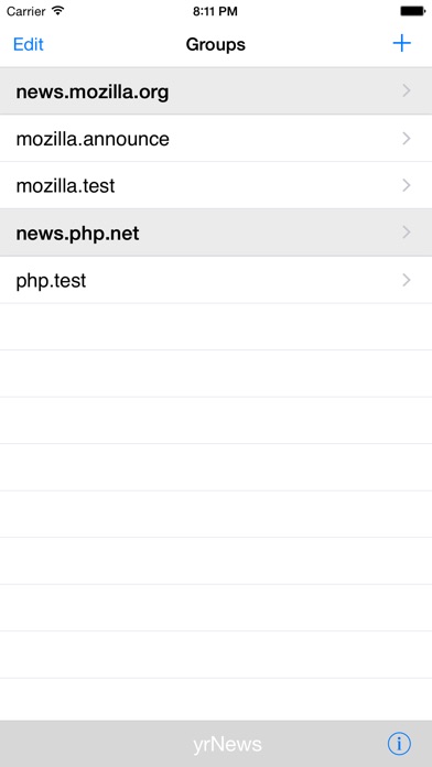yrNews Usenet Reader screenshot1