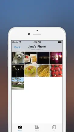 Home Sharing - transfer photo, video and file more easily in the local Wi-Fi network iPhone image 3