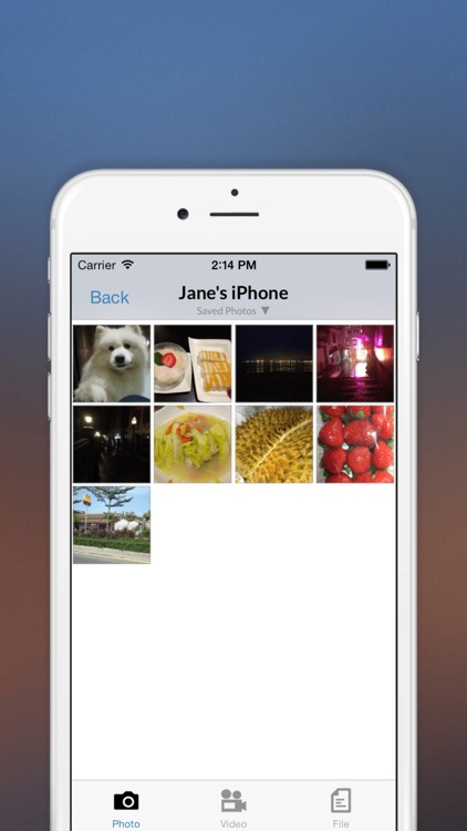 Home Sharing - transfer photo, video and file more easily in the local Wi-Fi network