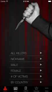 serial killer murder library iphone screenshot 1