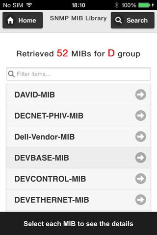 SNMP Library screenshot 2