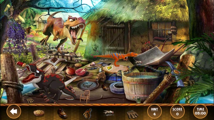 Hidden Objects Dinosaur Stead
