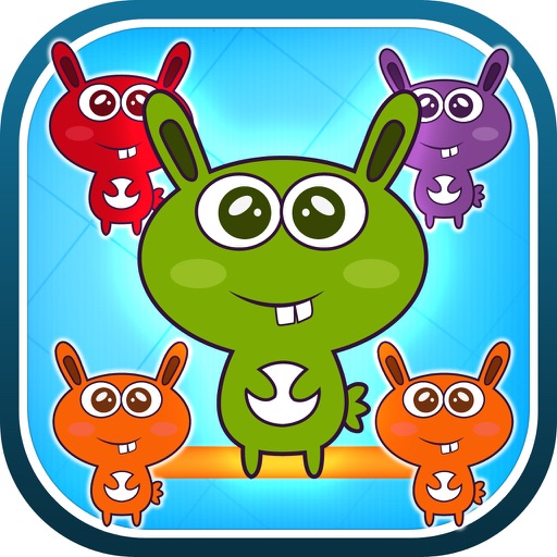 A Funny Bunny World Match - Cool Easter Game Connecting Puzzle icon