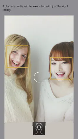 Game screenshot Selfies - Automatic selfie by multiple faces detection apk