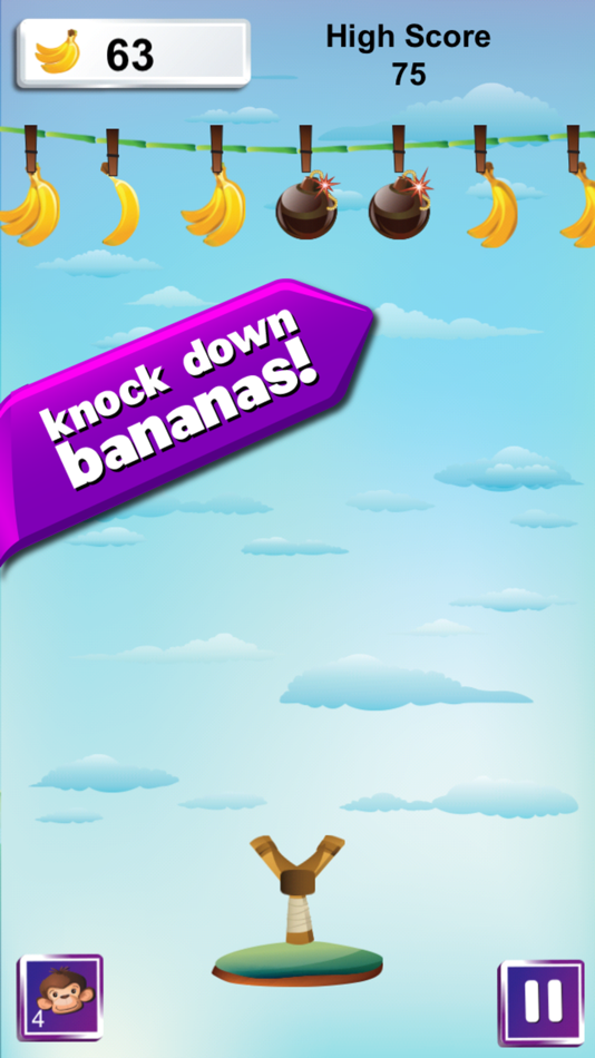 #1. Go Bananas - Super Fun Kong Style Monkey Game (iOS) 来自: App Holdings