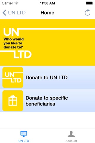 UN LTD workplace giving – donate to youth disadvantage screenshot 3