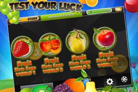 ' A Slots Of Fresh Fruit Play Free Best Old Heart to Wizard Bonus Slot Machine screenshot 4