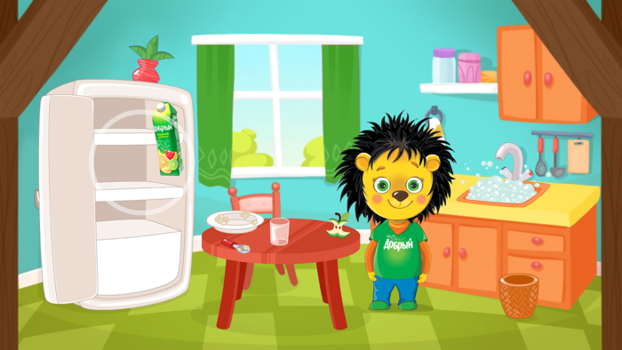 Добрый Ёжик. Утренний помощник