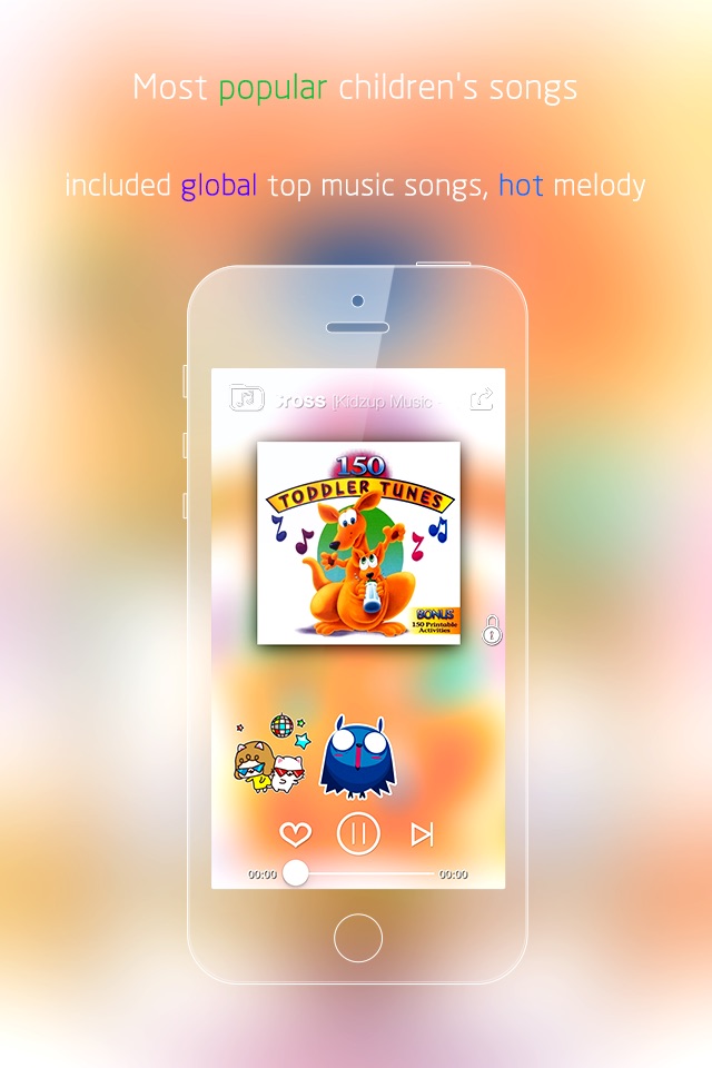 Chameleon: Kids Music & Songs Radio [Free] screenshot 4