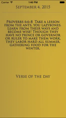 Game screenshot DAILY BIBLE PROVERBS apk