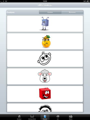SMS Smileys Free - New Emoji Iconsのおすすめ画像3