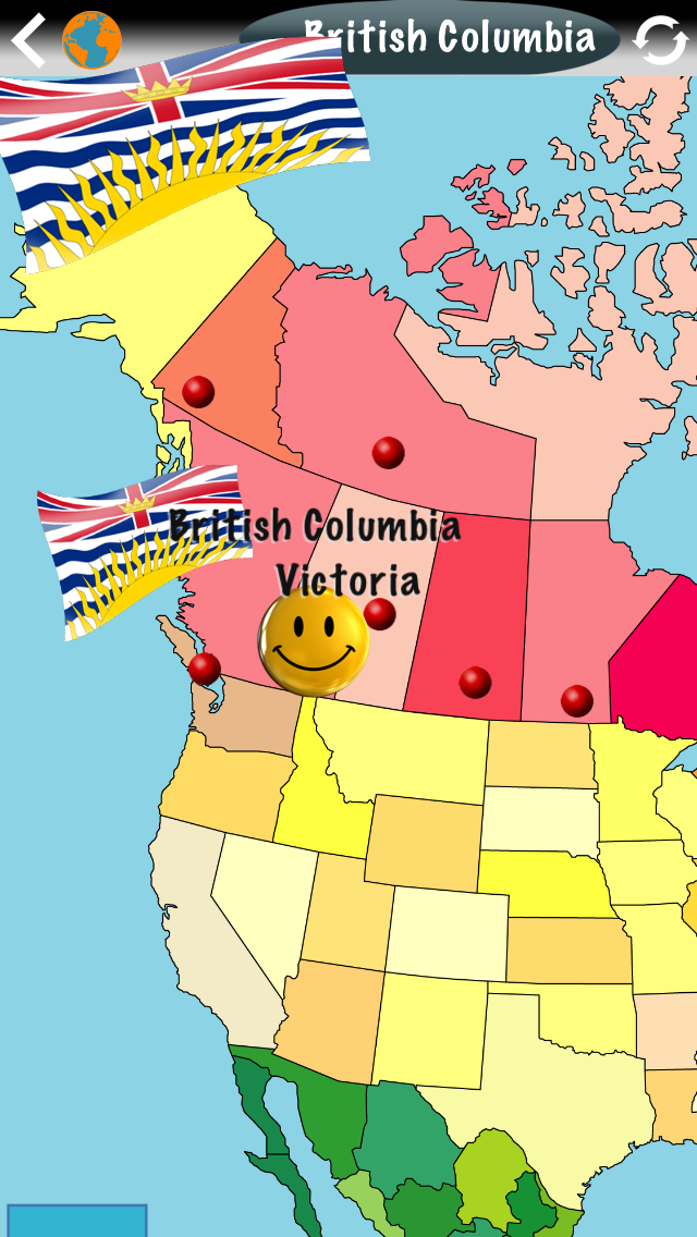 How to cancel & delete Flag2Map: the geography game of Europe, Canada & USA from iphone & ipad 3