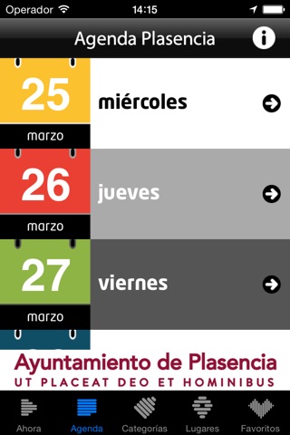 Agenda Plasencia screenshot 2