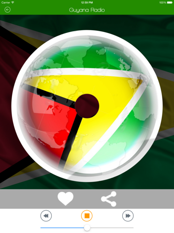Guyana Radio by GP iPad screenshot 2 - Entertainment app