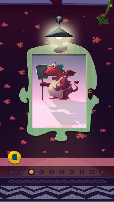 Screenshot #3 pour Dragon jeux puzzle gratuits - Casse-tête pour les tout-petits et enfants