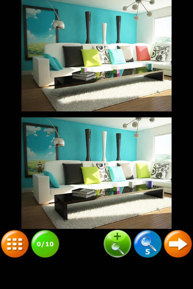 Find the Differences Rooms