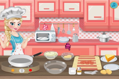 Amy Cooking Spaghetti screenshot 2