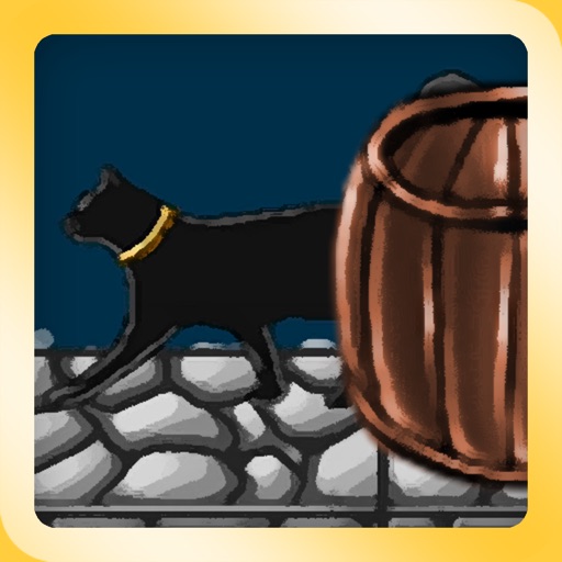 Cat Barrel Dash - Run and Avoid iOS App