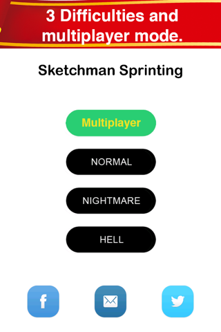 Sketchman Sprinting : Multiplay Limitless Sprinter screenshot 3