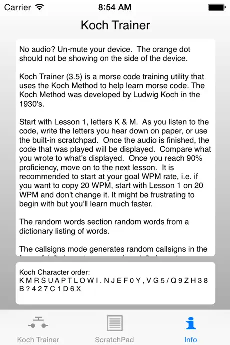 Koch Trainer