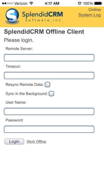 SplendidCRM Offline Client by Paul Rony