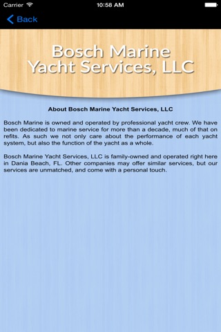 Bosch Marine Yacht Services, LLC screenshot 4