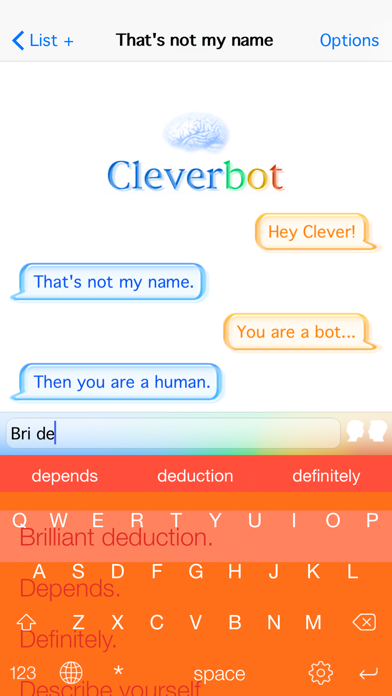 Cleverbot screenshot1