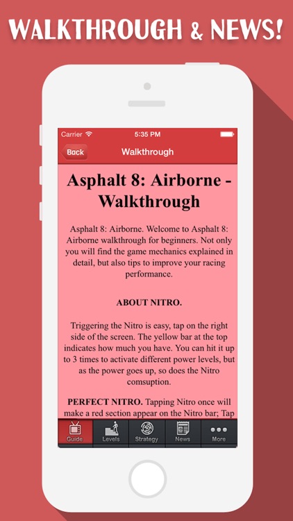 Guide for Asphalt 8 - Full Video And Walkthrough Guide screenshot-4