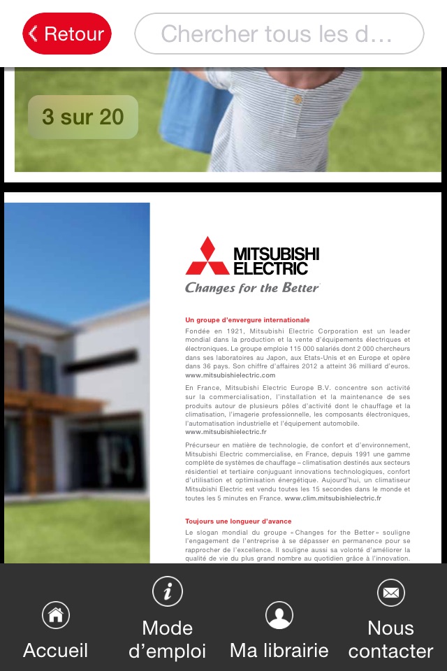 Librairie Mitsubishi Electric France screenshot 4