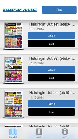 Helsingin Uutiset, Etelä- ja Länsi-Helsi