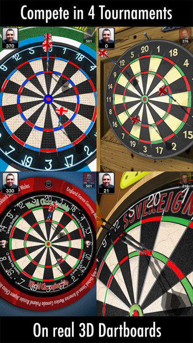 Bulls i 3D Dartsのおすすめ画像2