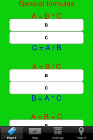 FORMULE INVERSE FISICA screenshot 2