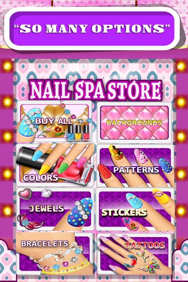 Princess Nail Salon For Trendy Girls - Make-over art nail experience like crayola party FREE screenshot 3