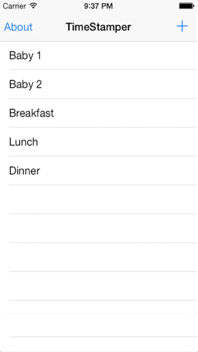 Screenshot #1 pour TimeStamped
