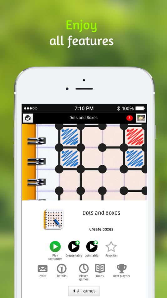 #4. Dots and Boxes Free (iOS) 由: ACLAP