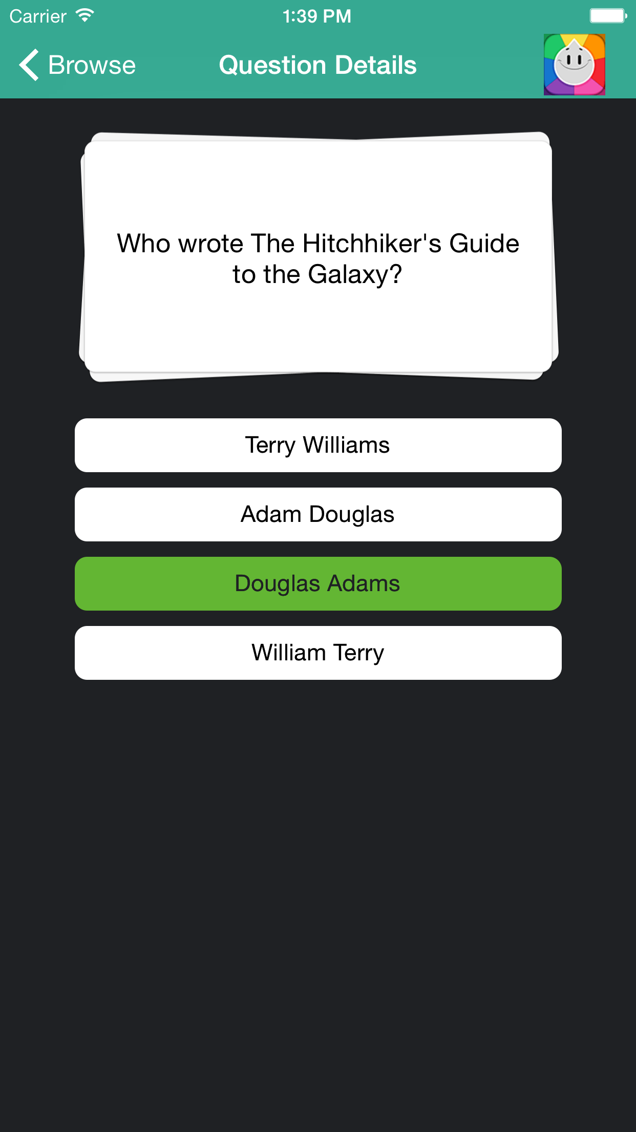 Trivia Cheat