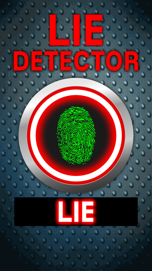 Lie Detector Fingerprint Truth or Lying Touch Test Scanner + HD - 1.0 - (iOS)