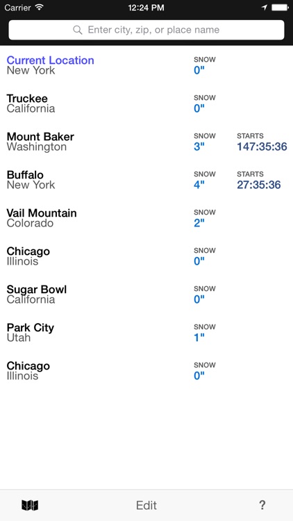 Snow Watcher - NOAA Winter Weather Forecasts