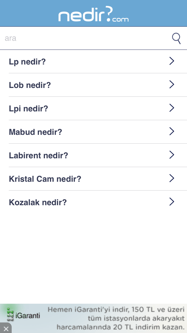 Screenshot #1 pour Nedir.com