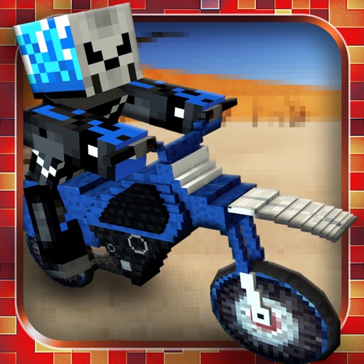 Block Dirt Bike Survival: 3D Mine Mini Multiplayer Racing Game icon
