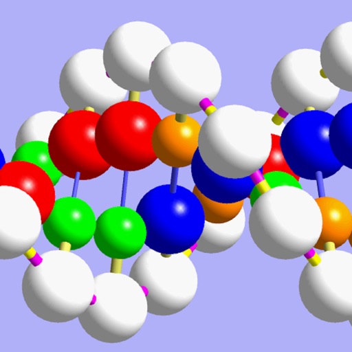 OnScreen DNA Model for iPhone iOS App